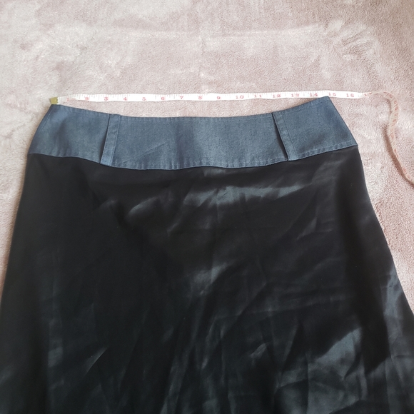 BCBG Max Azria Jean $Satin Skirt - Picture 2 of 5